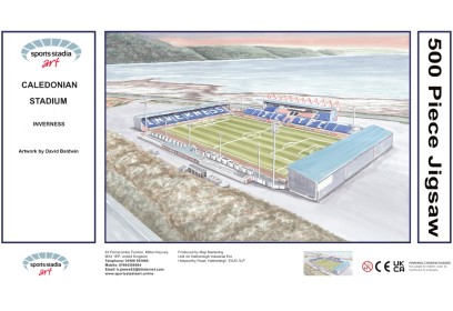 Caledonian Stadium Fine Art Jigsaw Puzzle - Inverness Caledonian Thistle 